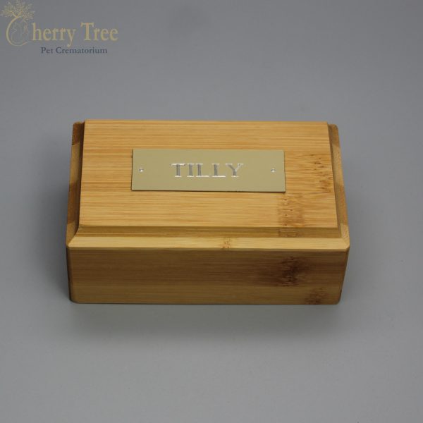 Bamboo Casket Plaque 1-1 Bamboo Casket Plaque 1-1
