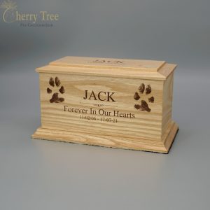 Laser Engaved Casket Example 1 Laser Engaved Casket Example 1