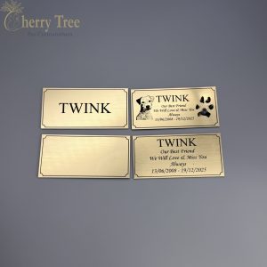 Plaques - Laser Engraved