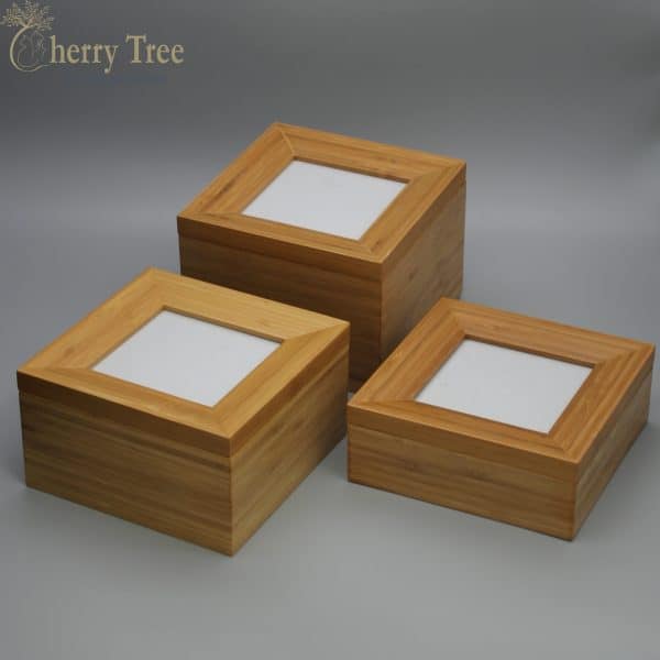 Bamboo Tribute Box with Photo Frame - Image 7