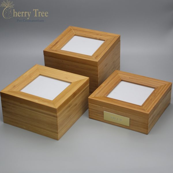 Bamboo Tribute Box with Photo Frame - Image 3