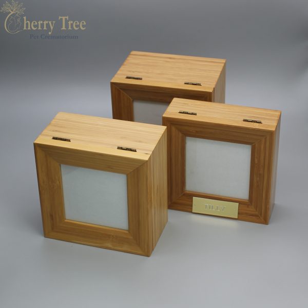 Bamboo Tribute Box with Photo Frame - Image 4