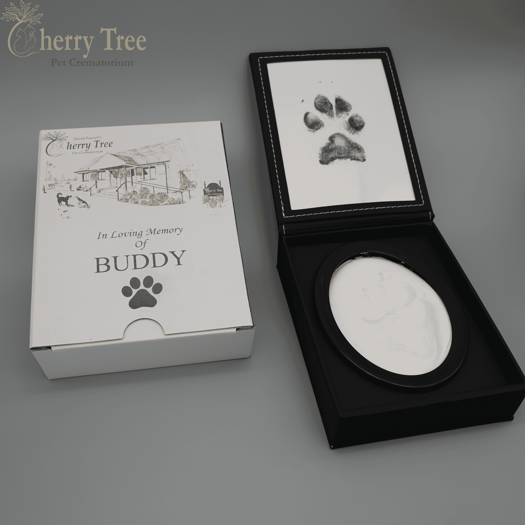 Clay Paw Print