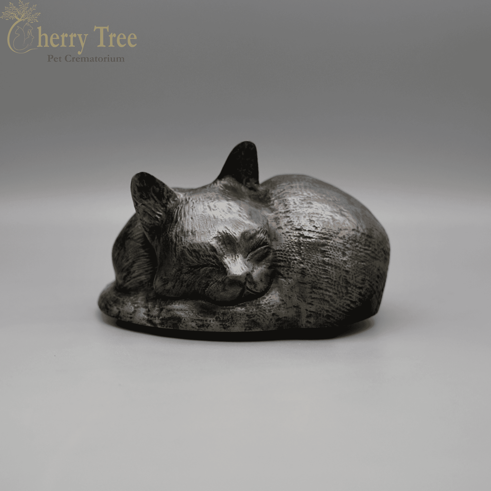 Pewter At Peace Cat