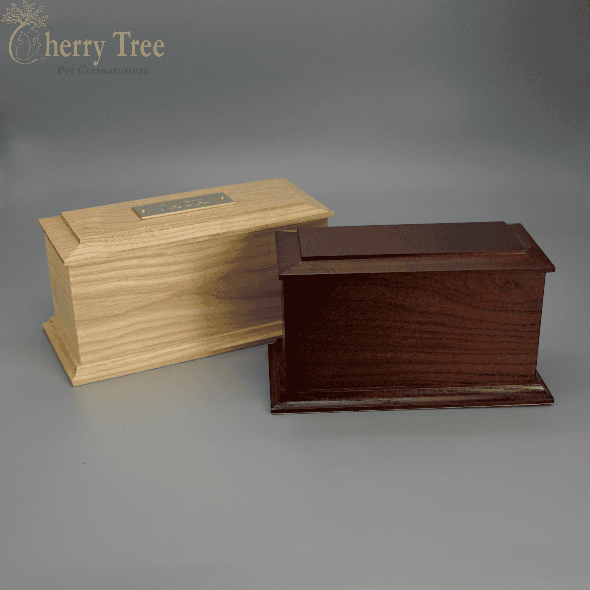Wooden Casket (Dark)