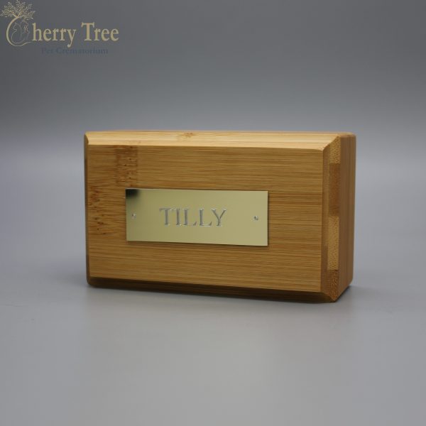 Bamboo Casket Plaque 2-1