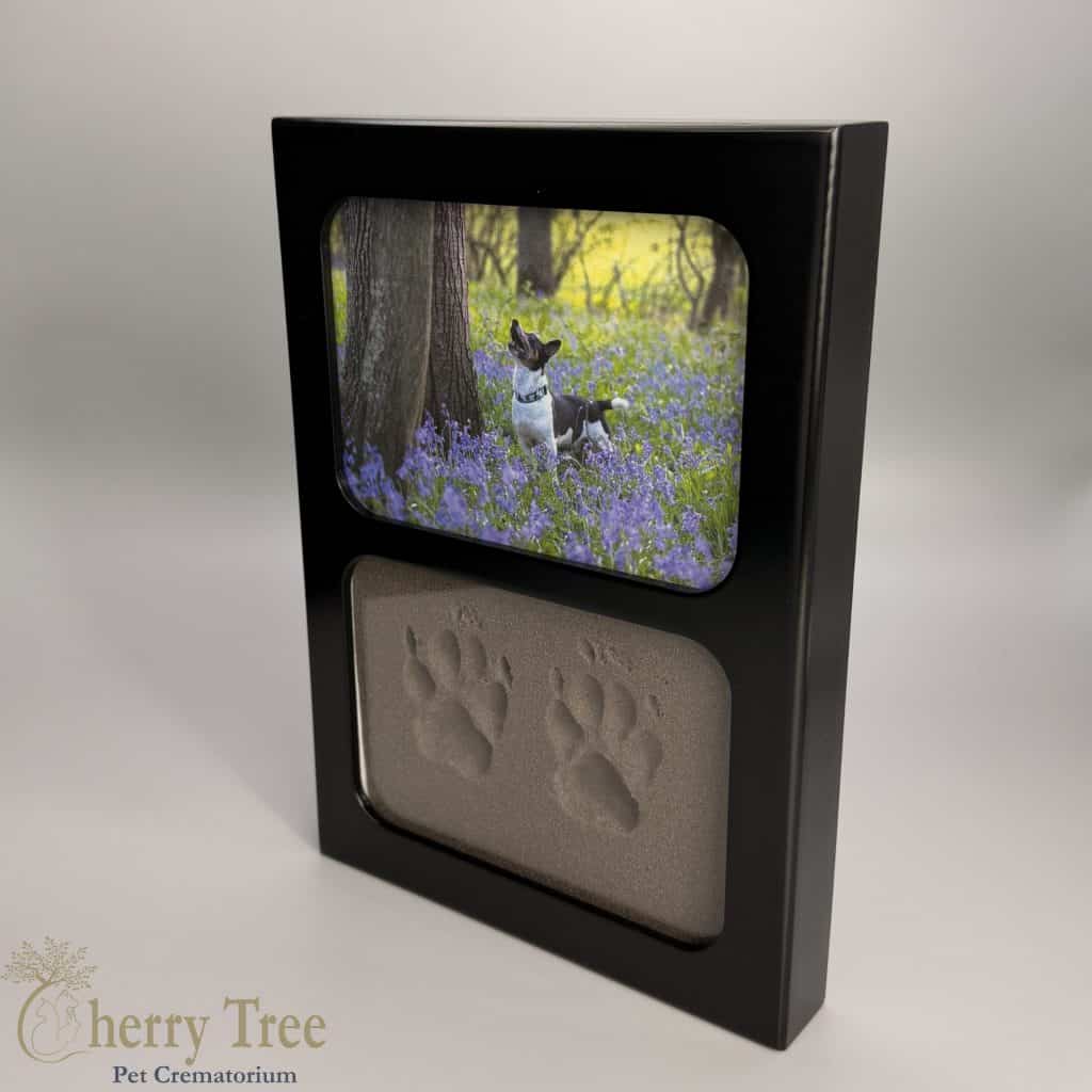 Black Frame Paw Impression