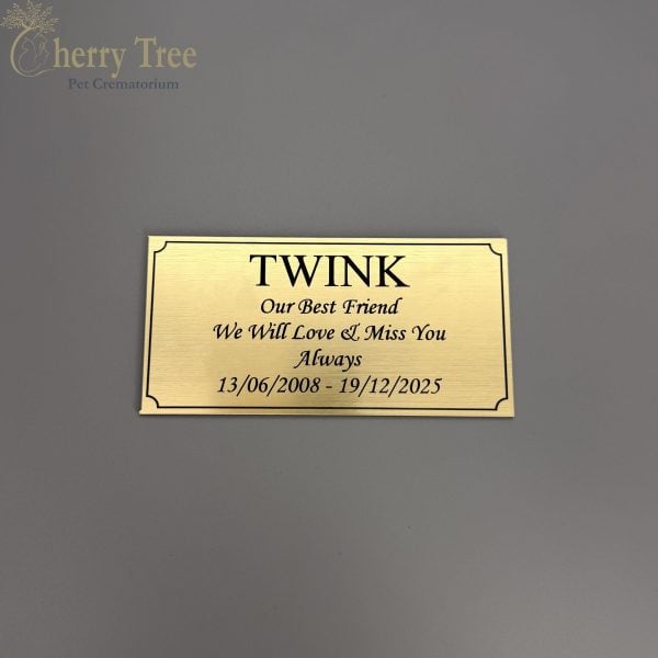 Laser Plaque Name Dates 1 Laser Plaque Name Dates 1