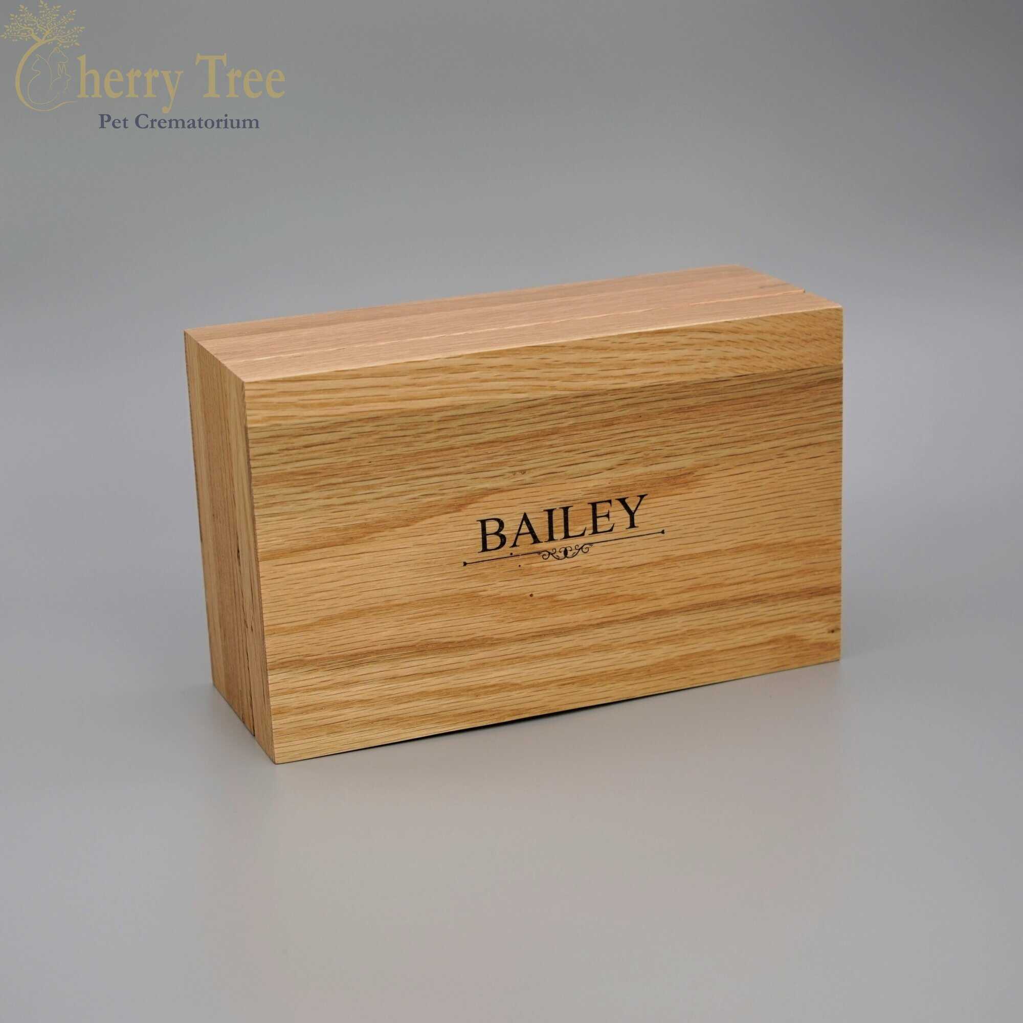 Modern Wooden Casket (Medium)