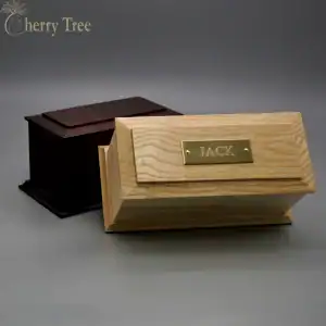 Traditional Wooden Casket
